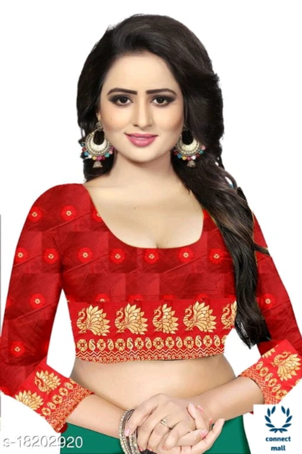 COTTON BASED JACQUARD SAREES - Saree Length Size-5.5m Blouse Length Size-0.8, Cotton Silk, Zari woves, pack of :1